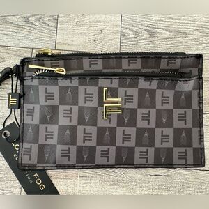London Fog Danica Signature Wristlet NWT